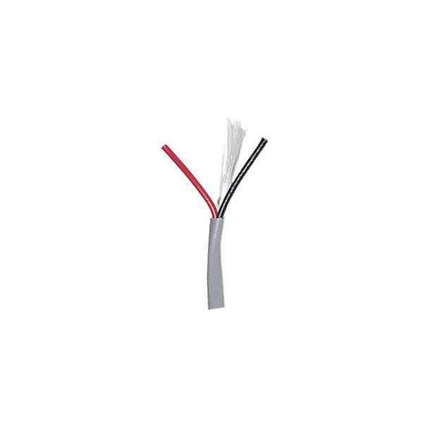 Condumex 656021 18AWG, 2 Conductor, Unshielded Cable, PVC, Grey, Sold by the foot