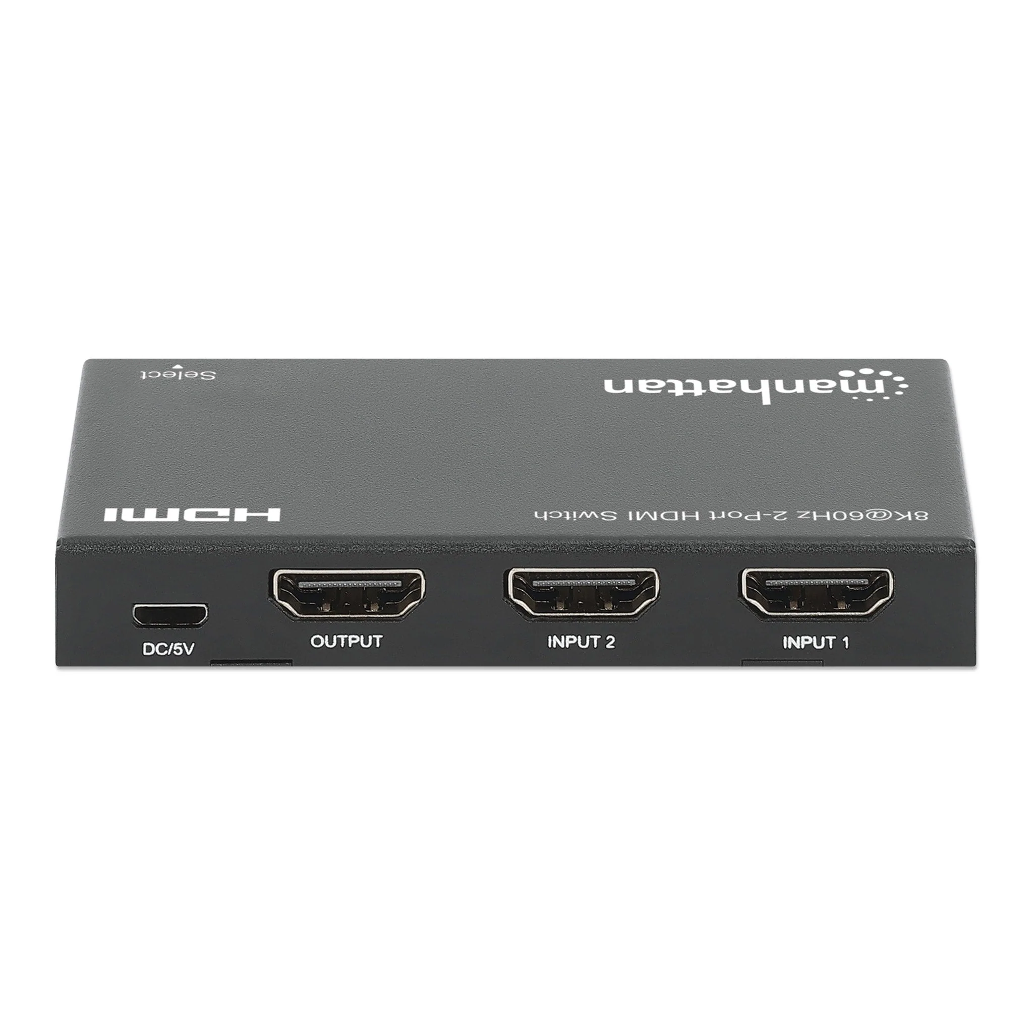 Manhattan 207942 2-Port 8K HDMI Switch with IR Remote Control