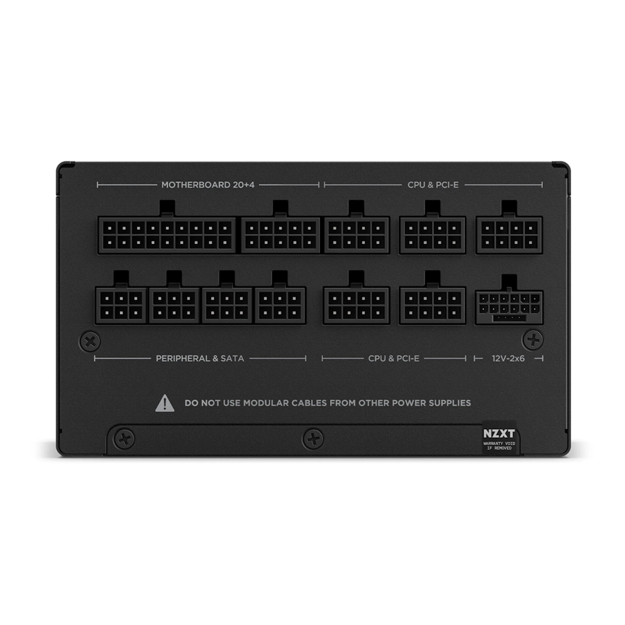NZXT PA-8G2BB-US 850 Watt 80 PLUS Gold Fully Modular C850 ATX 3.1 PSU - Black