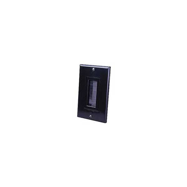 1141-wall-plate-bulk-cable-brush-1-gang-black-1.jpg Wall Plate Bulk Cable Brush 1 Gang Black