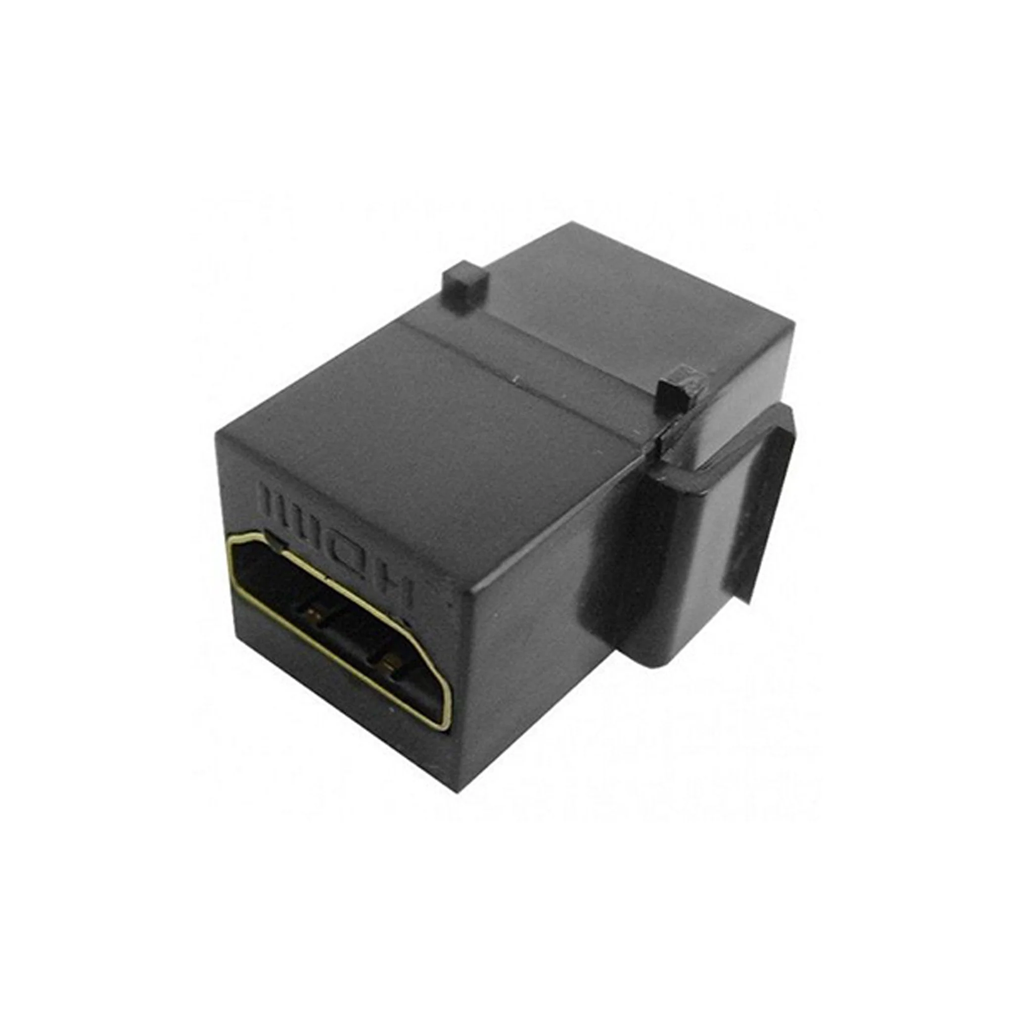 1142-calrad-28-166k-bk-black-hdmi-feed-thru-keystone-insert-1.webp Calrad 28-166K-BK Black HDMI Feed Thru Keystone Insert
