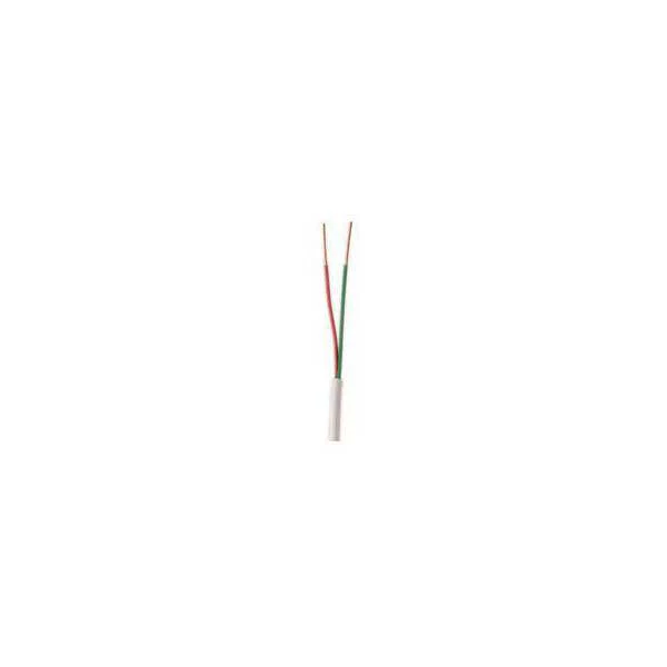 Condumex 631722 22AWG 2 Conductor, Solid Cable, White, Sold by the foot