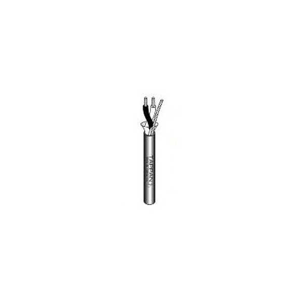 Tappan 1680AB2M 16AWG, 2-Conductor, Shielded, PVC Wire with Drain, Sold by the foot