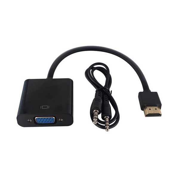 1210-hdmi-to-vga-with-audio-active-adapter-black-1.jpg HDMI to VGA with Audio Active Adapter - Black