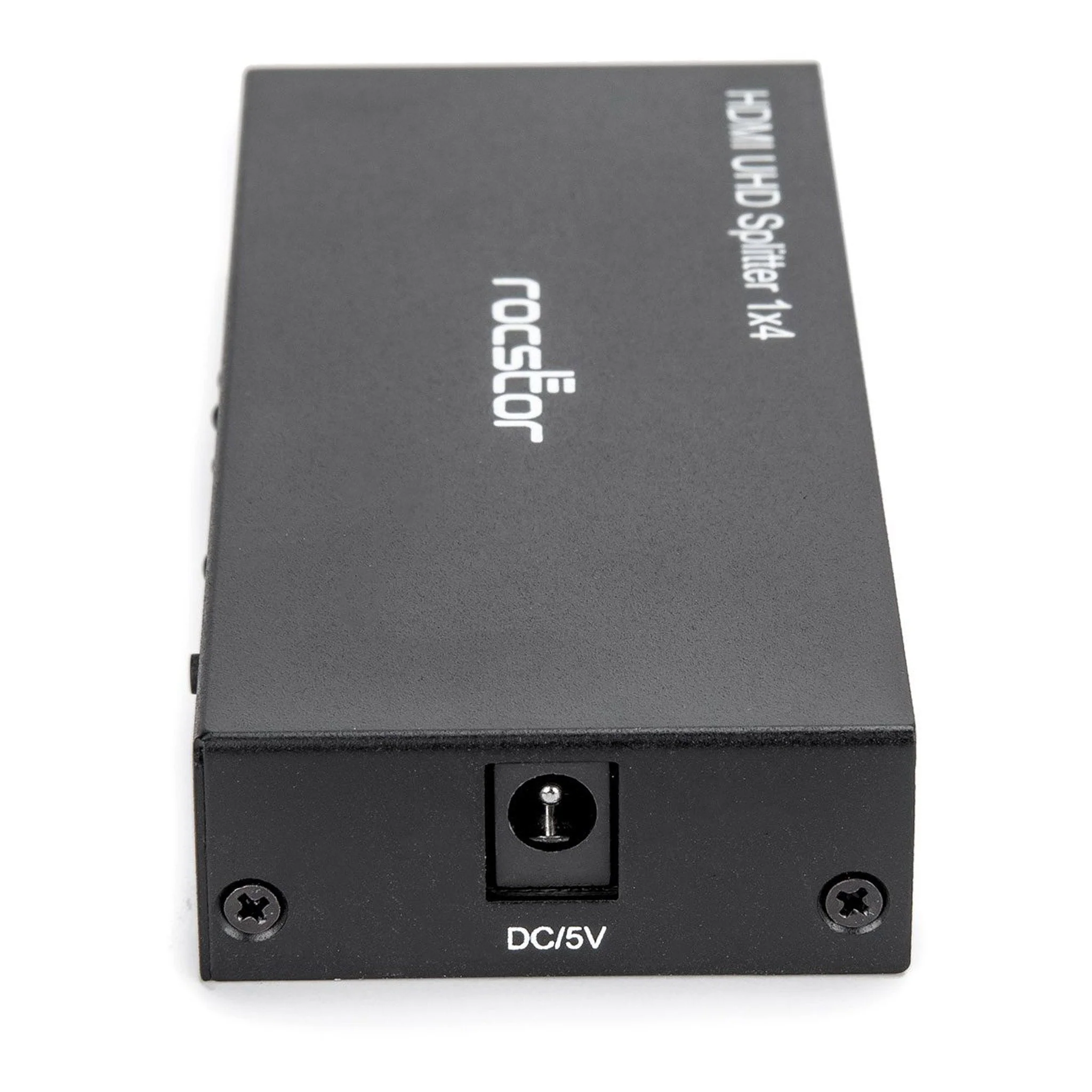 Rocstor Y10C294-B1 4-Port 4K 60Hz Premium HDMI Splitter - Black