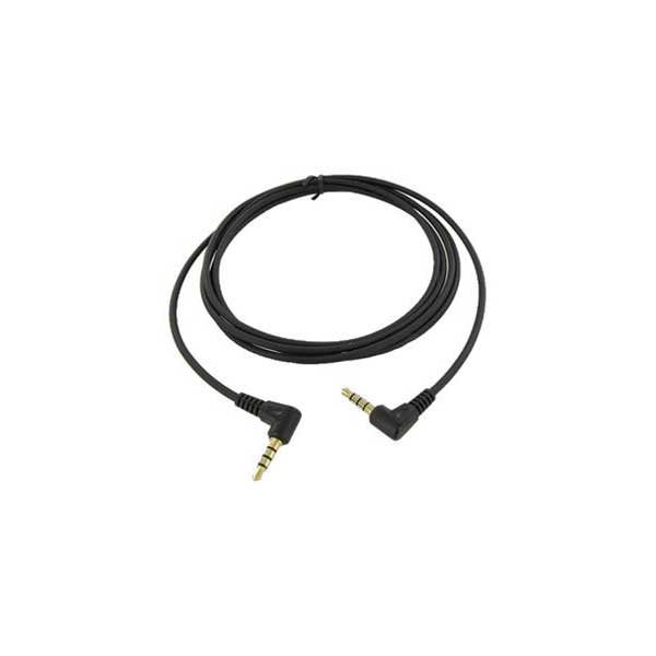 1244-philmore-3-3.5mm-4-conductor-right-angle-male-to-right-angle-male-cable-1.jpg Philmore 3' 3.5mm 4 Conductor Right Angle Male to Right Angle Male Cable