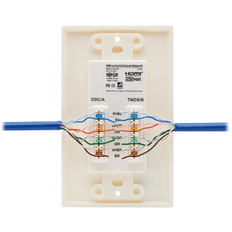 1297-tripp-lite-hdmi-over-cat5-cat6-wallplate-extender-kit-hdmi-f-f-taa-gsa-2.webp Tripp Lite HDMI Over Cat5 / Cat6 Wallplate Extender Kit HDMI F/F TAA GSA
