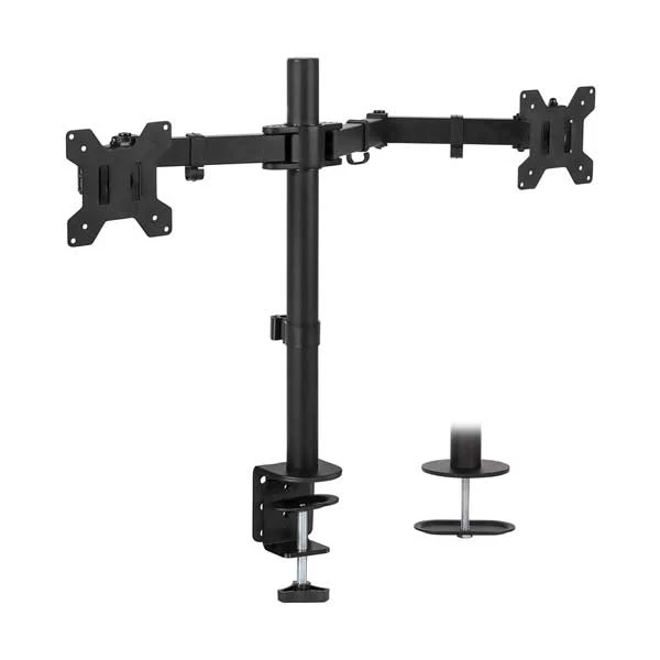 Mount-It! 17" to 32" Full Motion Dual Monitor Desk Mount (MI-2752)