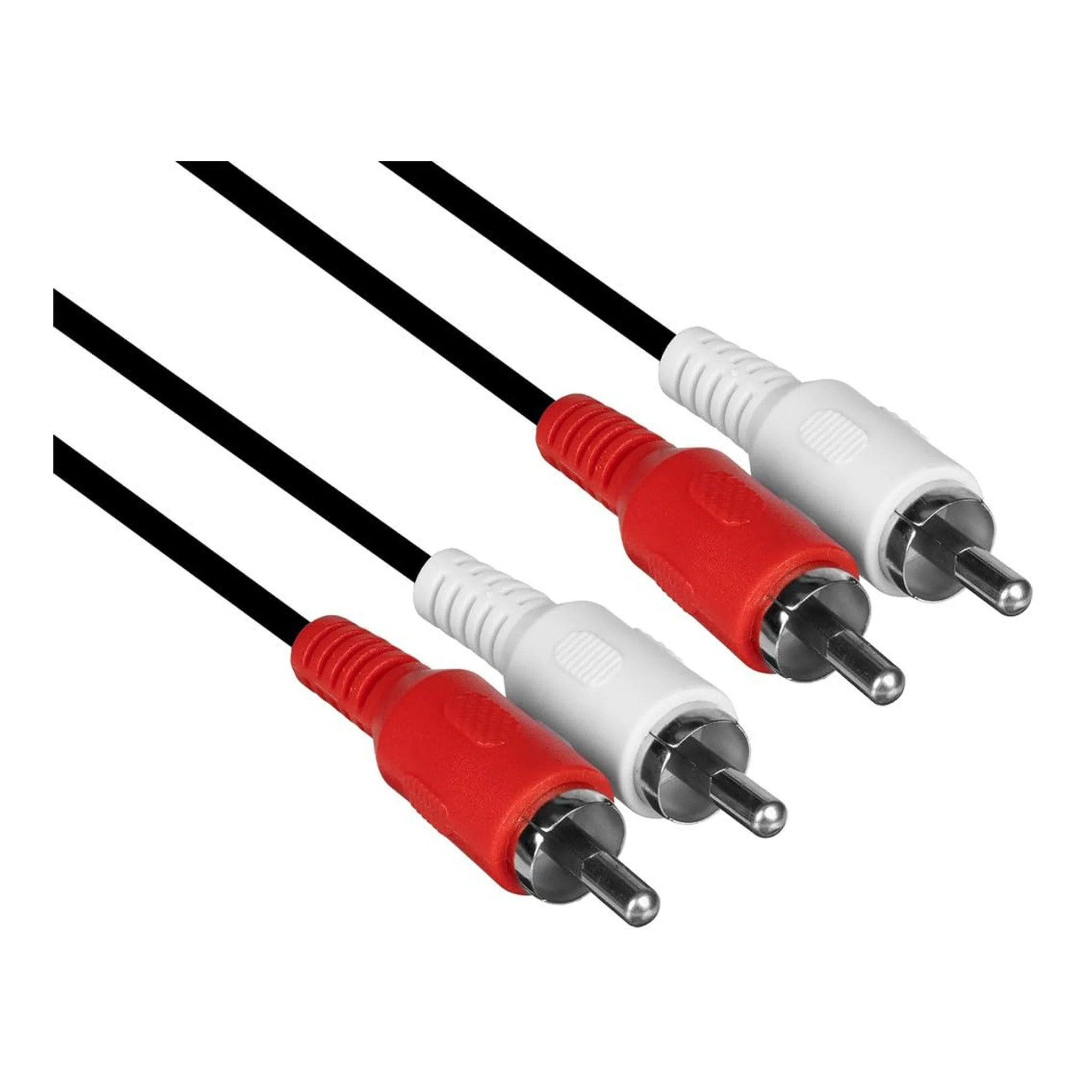 SR Components AC26BKG 6ft Dual RCA Plug to Dual RCA Plug Cable - Male to Male