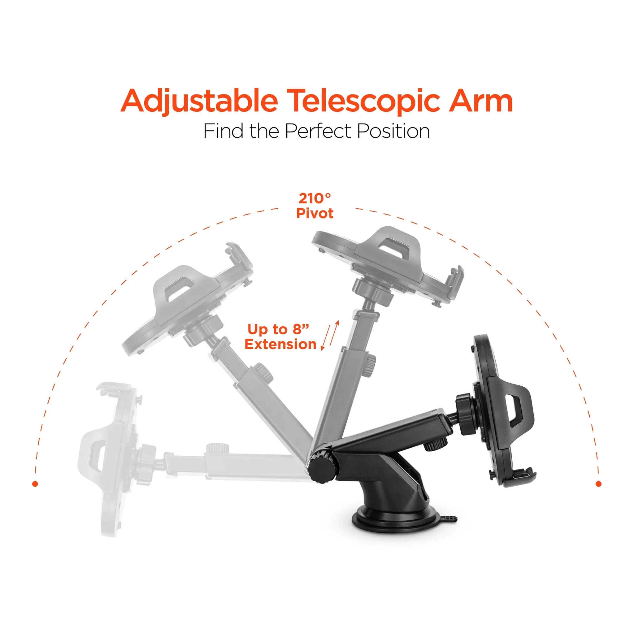 HyperGear 15289 3-in-1 Phone Mount Kit