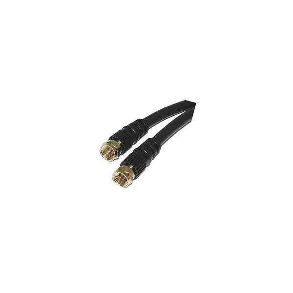 1415-rg-6-coax-cable-w-gold-f-connectors-black-100-1.jpg RG-6 Coax Cable w/ Gold F Connectors - Black / 100'