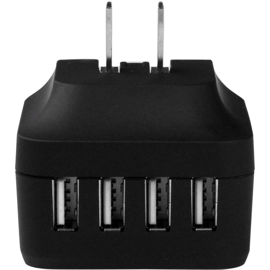 StarTech 4-Port USB Wall Charger - International Travel - 34w/6.8A