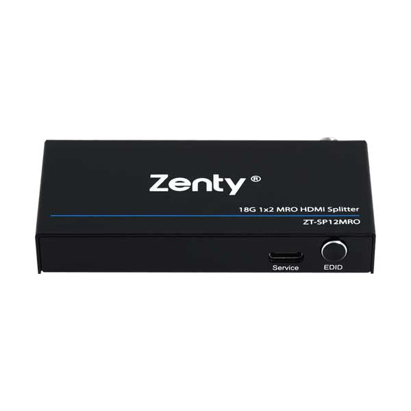 Zenty 18G 1x2 MRO HDMI Splitter | 4K HDR | Downscaler | ZT-411
