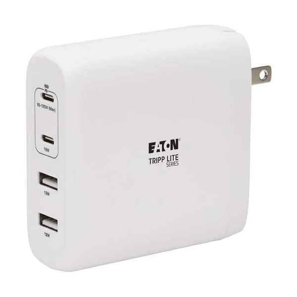 Tripp Lite 4-Port Compact 100W PD USB Wall Charger (U280-W04-100C2G)
