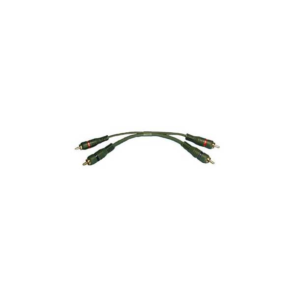 RCA Double-Shielded Male to Male Digital Audio / Video Cable - 6'