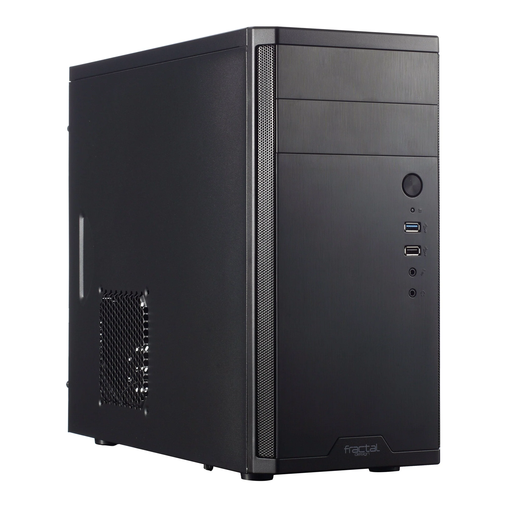 Fractal Design FD-CA-CORE-1100-BL Core 1100 Black Micro-ATX Mid-Tower Case