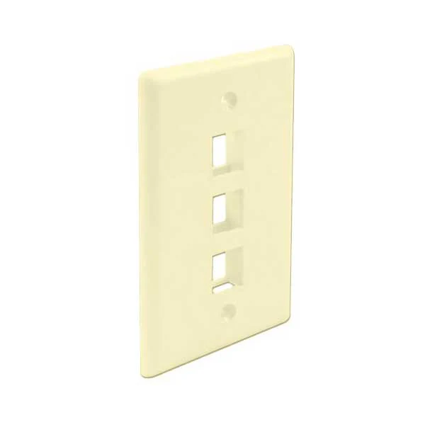 1701-wavenet-fp03piv-s-3-port-single-gang-flush-mount-keystone-wallplate-ivory-1.webp Wavenet FP03PIV-S 3-Port Single Gang Flush Mount Keystone Wallplate - Ivory