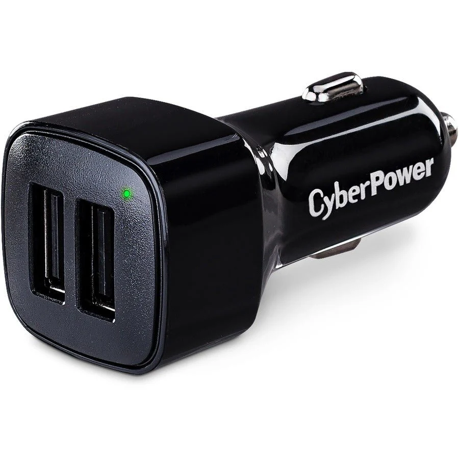 1704-cyberpower-tr22u3a-5v-3.1a-dual-port-usb-dc-plug-vehicle-charger-1.webp CyberPower TR22U3A 5V 3.1A Dual Port USB DC Plug Vehicle Charger