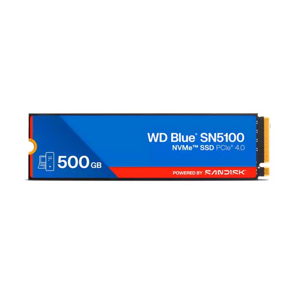 171-sandisk-wd-blue-sn5100-500gb-nvme-m.2-pcie-4.0-ssd-wds500g5b0e-1.jpg SanDisk WD Blue SN5100 500GB NVMe M.2 PCIe 4.0 SSD | WDS500G5B0E