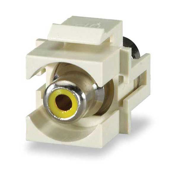 1725-rca-feed-thru-connector-module-yellow-w-ivory-insert-1.jpg RCA Feed-Thru Connector Module (Yellow w/ Ivory Insert)