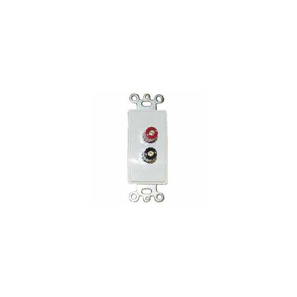 1746-designer-style-wall-plate-insert-2-5-way-binding-posts-1-ea.-red-black-1.jpg Designer Style Wall Plate Insert - (2) 5-Way Binding Posts (1) ea. Red + Black