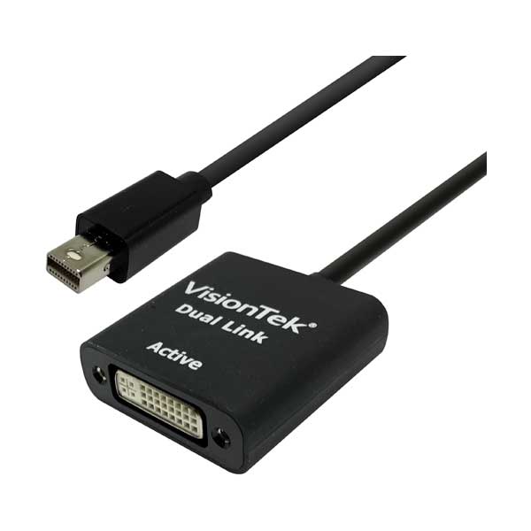 1771-visiontek-mini-displayport-to-dual-link-dvi-d-adapter-1.jpg VisionTek Mini DisplayPort to Dual Link DVI-D Adapter