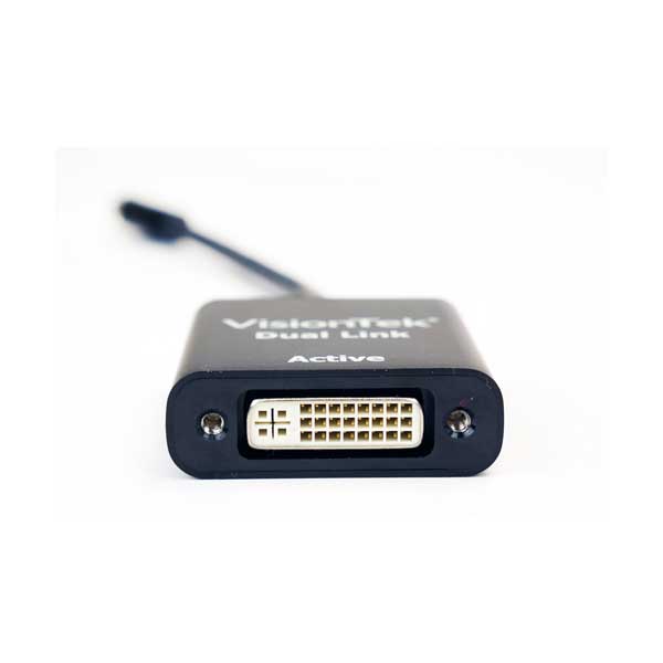 VisionTek Mini DisplayPort to Dual Link DVI-D Adapter
