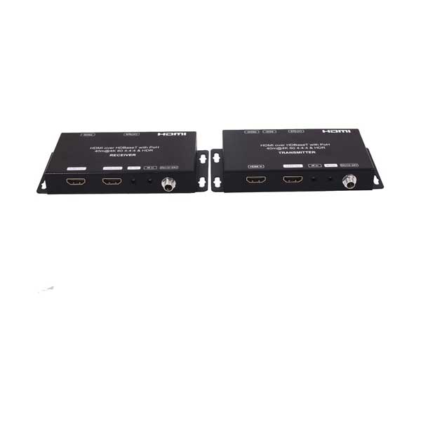 SR Components HHEX20XIR HDBaseT Cat6/5e 4K 60Hz 4:4:4 HDMI Extender with IR and 3 Function EDID