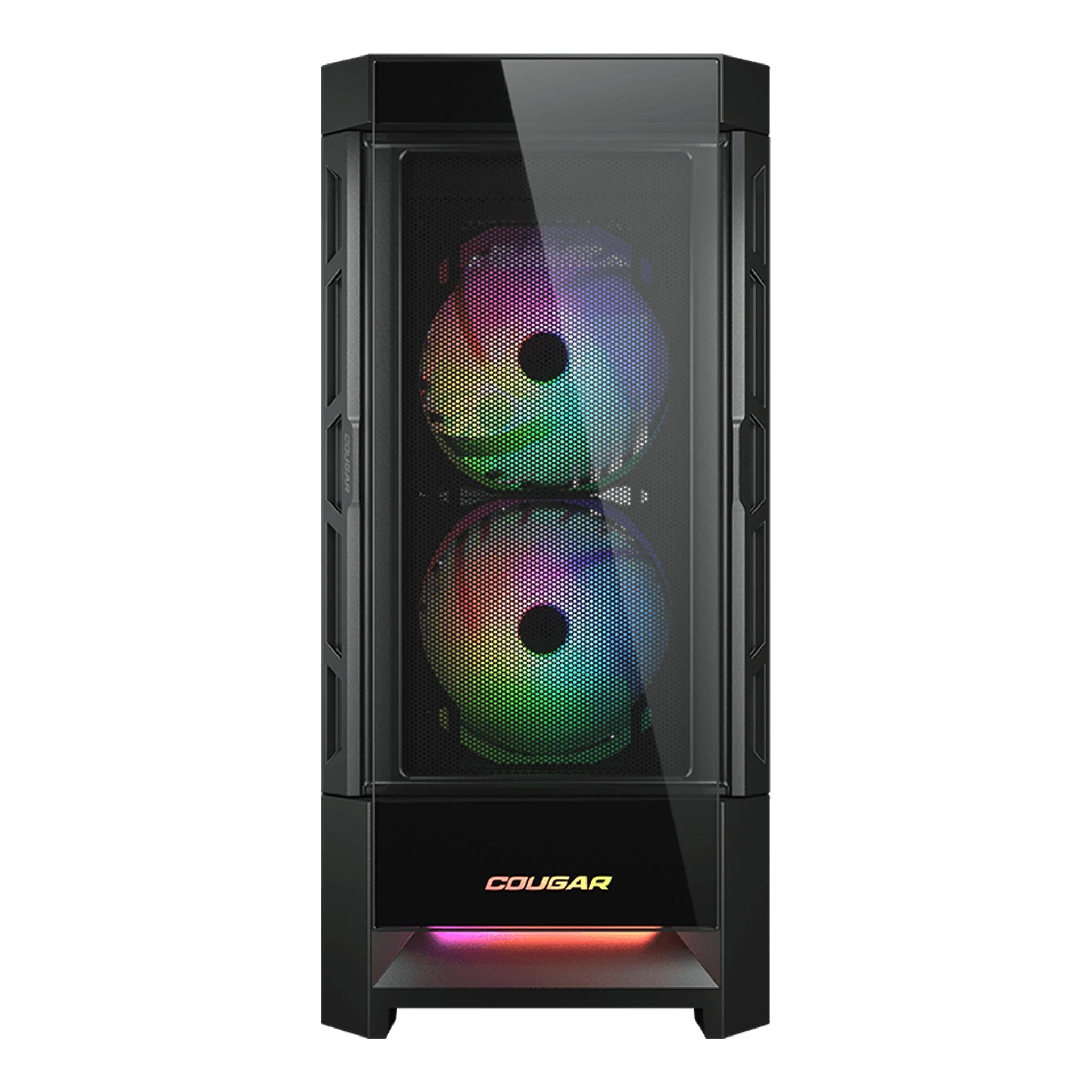 COUGAR DUOFACE RGB E-ATX Black Mid-Tower Gaming Case