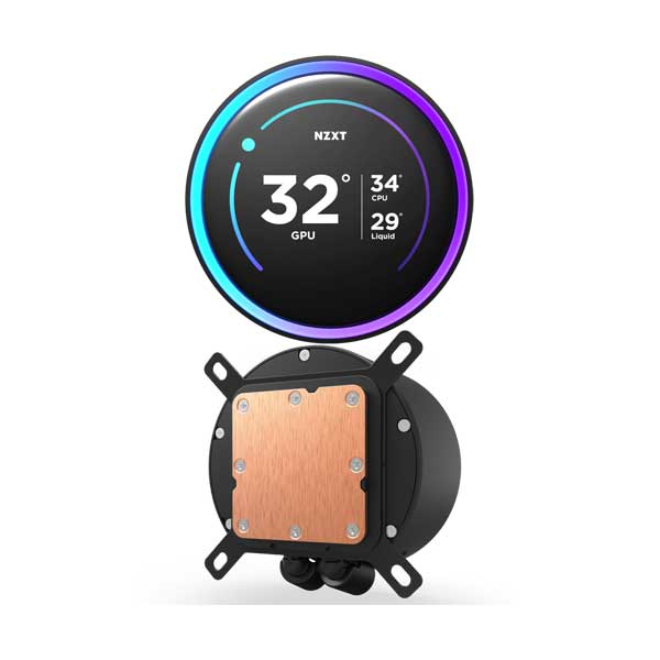 NZXT Kraken Elite 360 RGB AIO Liquid Cooler - Black (RL-KR36E-B2)
