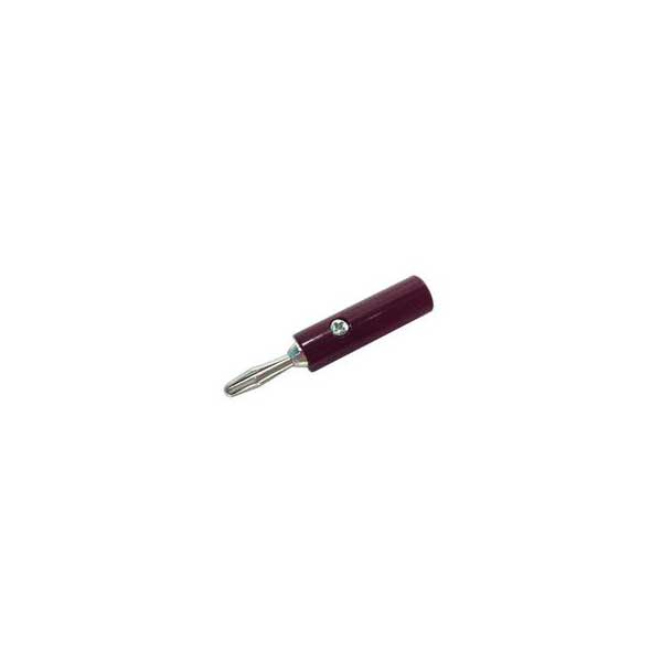 Insulated Male Banana Plug (Black)