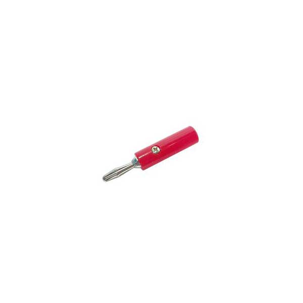 Insulated Male Banana Plug (Red)