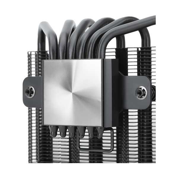 Thermalright 120mm Low Profile ARGB CPU Cooler | 6-Heat Pipes | Black (AXP-120-X67)