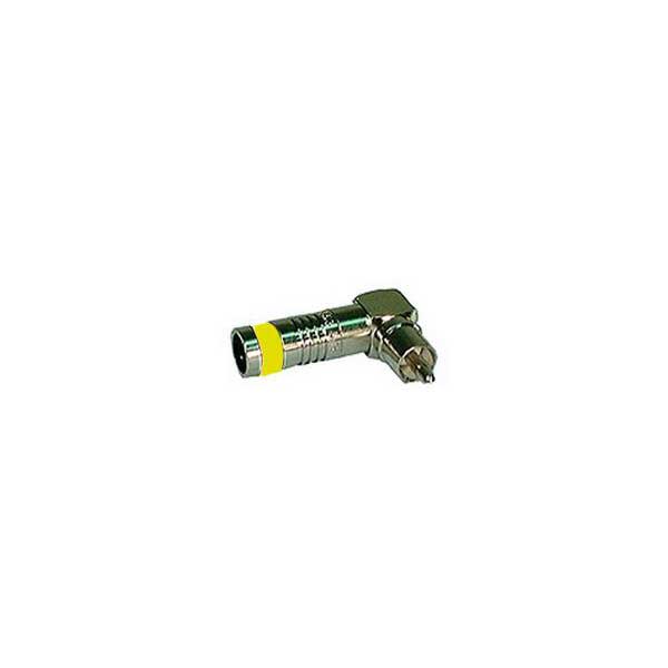 1918-right-angle-rca-male-compression-connectors-for-rg6-cable-yellow-1.jpg Right Angle RCA Male Compression Connectors for RG6 Cable (Yellow)