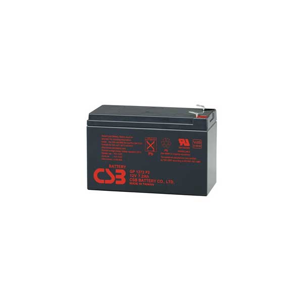 1986-csb-12v-7.2ah-sla-battery-w-f2-terminals-1.jpg CSB 12V 7.2Ah SLA Battery w/ F2 Terminals