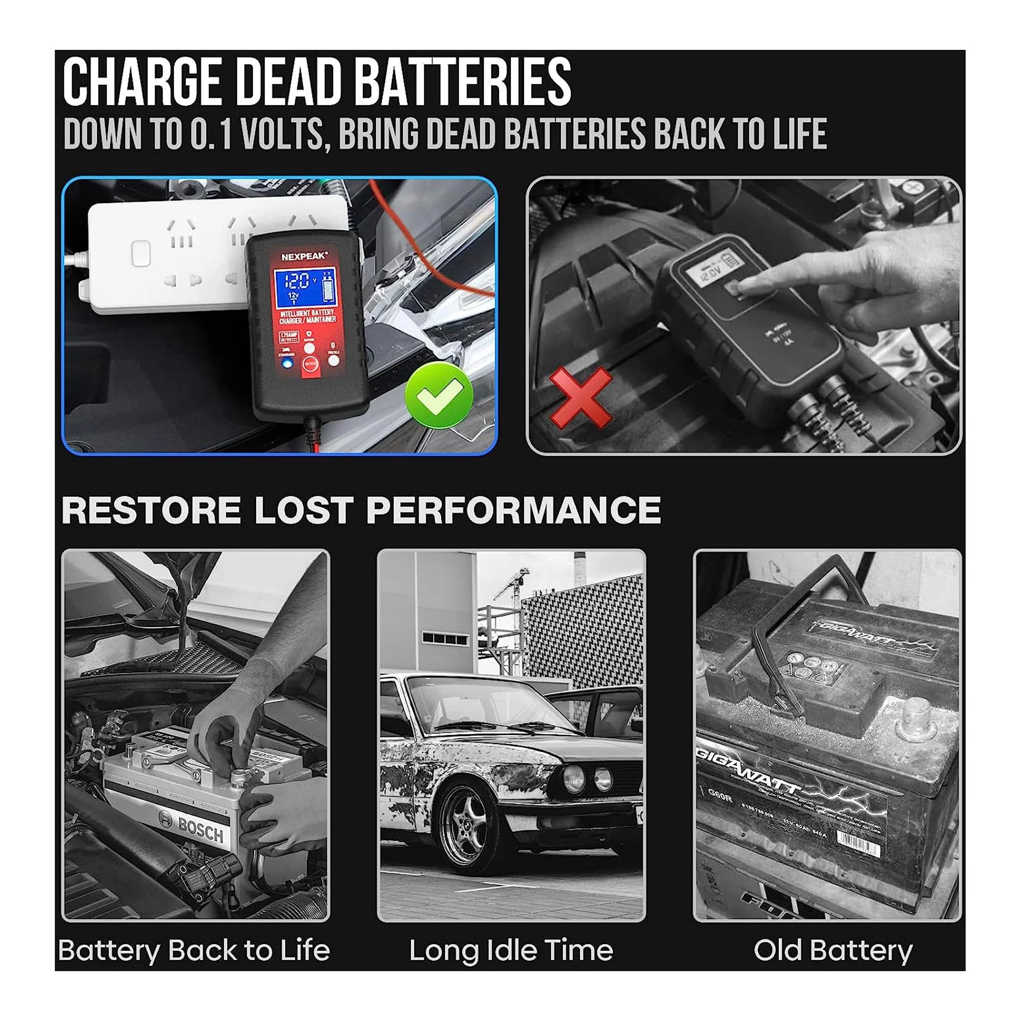 2011-nexpeak-nc175-6v-12v-1.75a-smart-lead-acid-battery-charger-and-maintainer-3.webp NEXPEAK NC175 6V/12V 1.75A Smart Lead-Acid Battery Charger and Maintainer