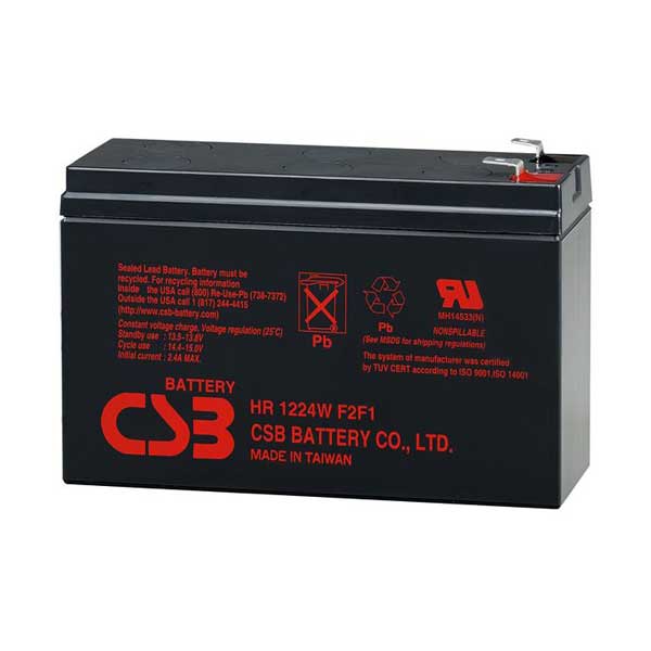 2020-csb-12v-6.4ah-sla-battery-w-pos-f2-neg-f1-terminal-1.jpg CSB 12V 6.4Ah SLA Battery w/ Pos=F2 & Neg=F1 Terminal