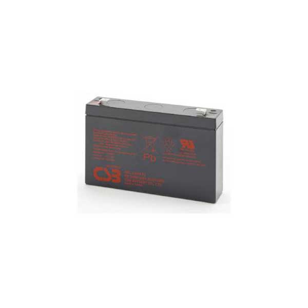 CSB 6V 9Ah SLA Battery w/ F2 Terminals