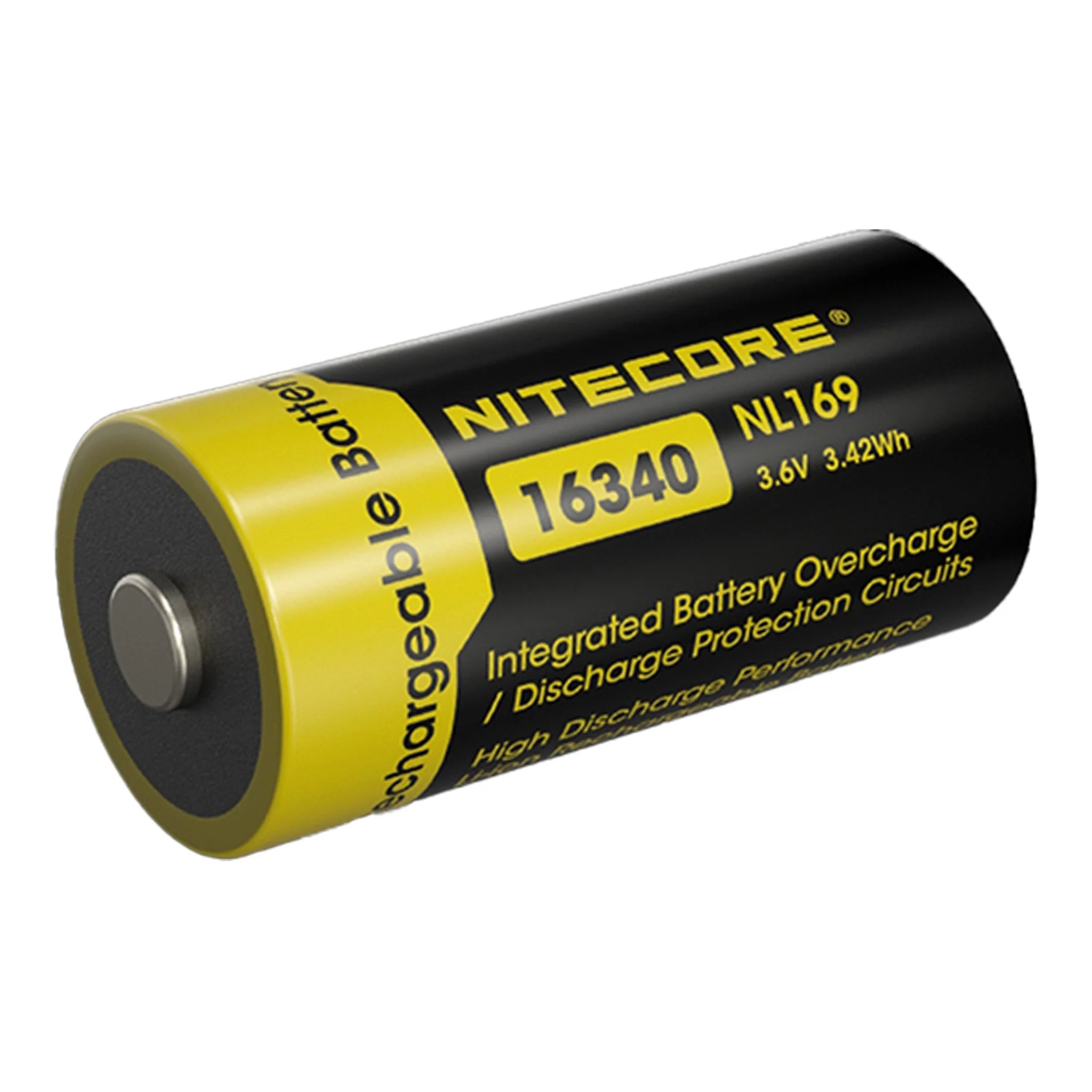 2034-nitecore-nl169-950mah-rechargeable-rcr123a-16340-battery-1.webp Nitecore NL169 950mAh Rechargeable RCR123A 16340 Battery