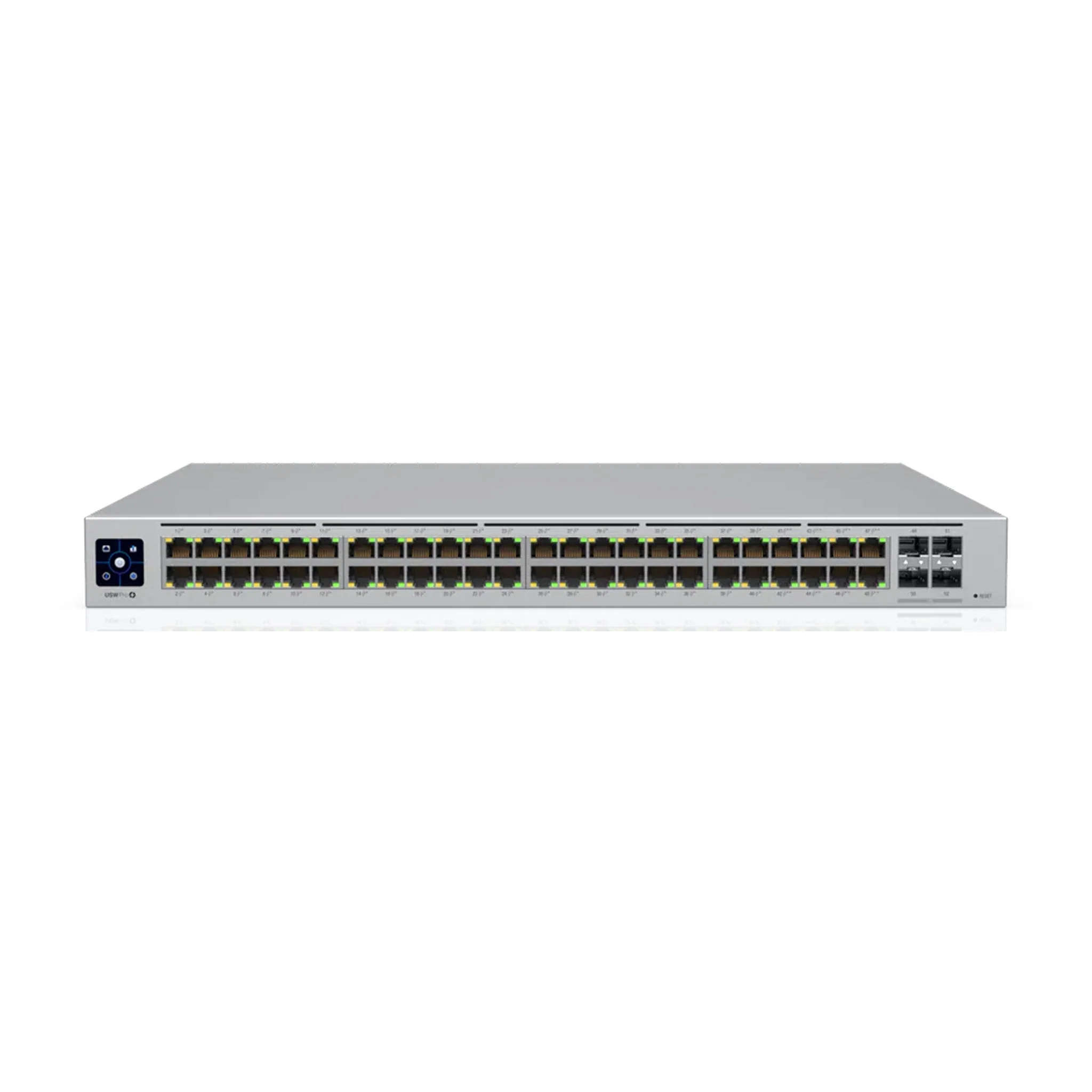 2106-ubiquiti-usw-pro-48-poe-gen2-48-port-600w-unifi-switch-pro-managed-poe-gigabit-layer-3-ethernet-switch-with-sfp-1.webp Ubiquiti USW-PRO-48-POE Gen2 48-Port 600W UniFi Switch PRO Managed PoE Gigabit Layer 3 Ethernet Switch with SFP