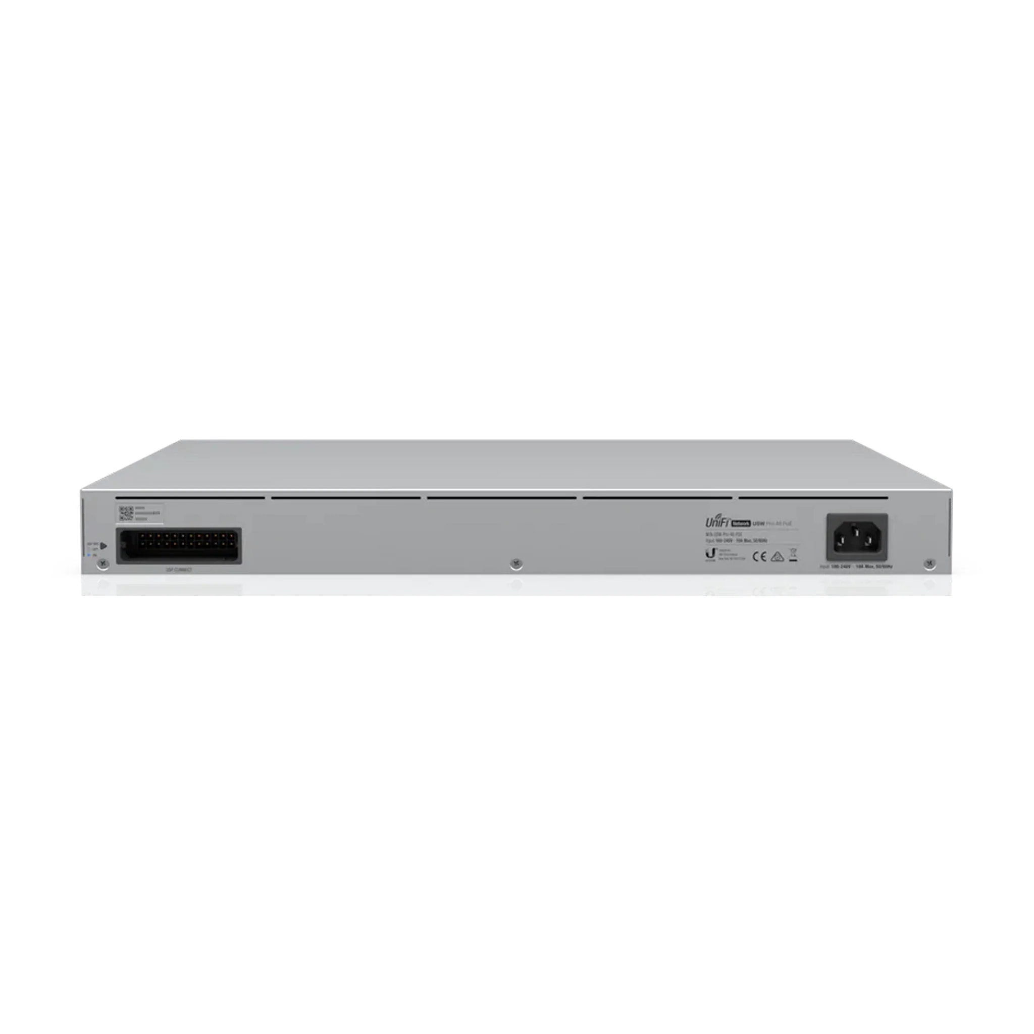 2106-ubiquiti-usw-pro-48-poe-gen2-48-port-600w-unifi-switch-pro-managed-poe-gigabit-layer-3-ethernet-switch-with-sfp-3.webp Ubiquiti USW-PRO-48-POE Gen2 48-Port 600W UniFi Switch PRO Managed PoE Gigabit Layer 3 Ethernet Switch with SFP