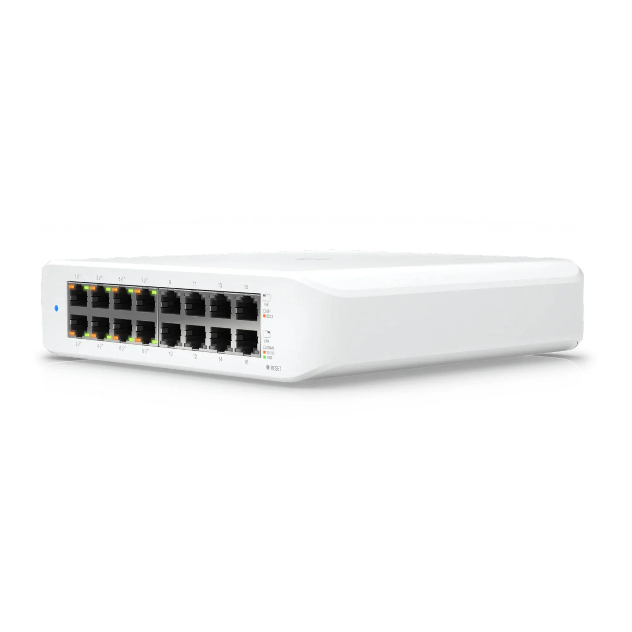 2109-ubiquiti-usw-lite-16-poe-16-port-gigabit-unifi-switch-lite-16-poe-with-eight-auto-sensing-802.3at-poe-2.webp Ubiquiti USW-Lite-16-POE 16-Port Gigabit UniFi Switch Lite 16 PoE with Eight Auto-Sensing 802.3at PoE+