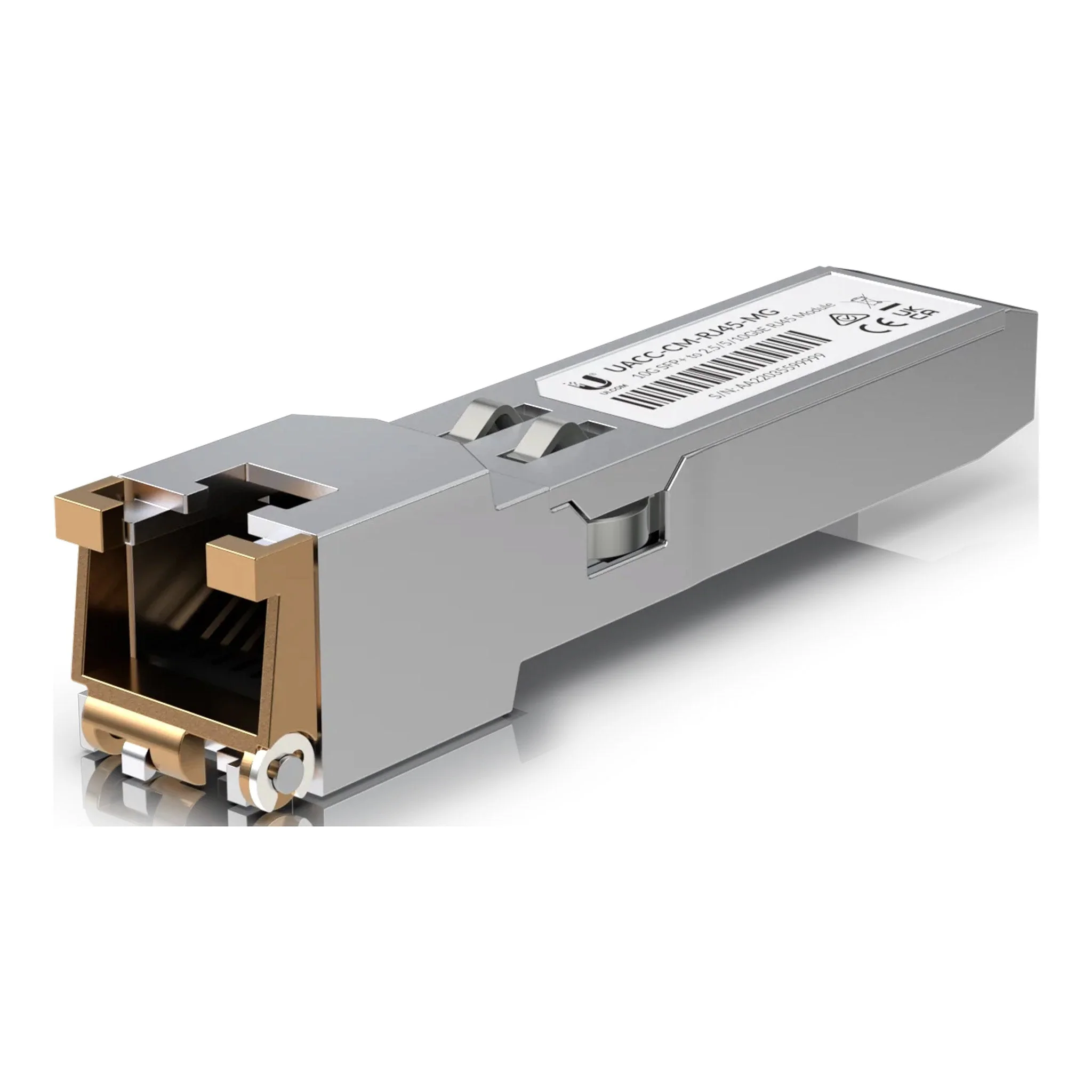 2114-ubiquiti-uacc-cm-rj45-mg-sfp-to-10gbe-rj45-transceiver-adapter-module-1.webp Ubiquiti UACC-CM-RJ45-MG SFP+ to 10GbE RJ45 Transceiver Adapter Module