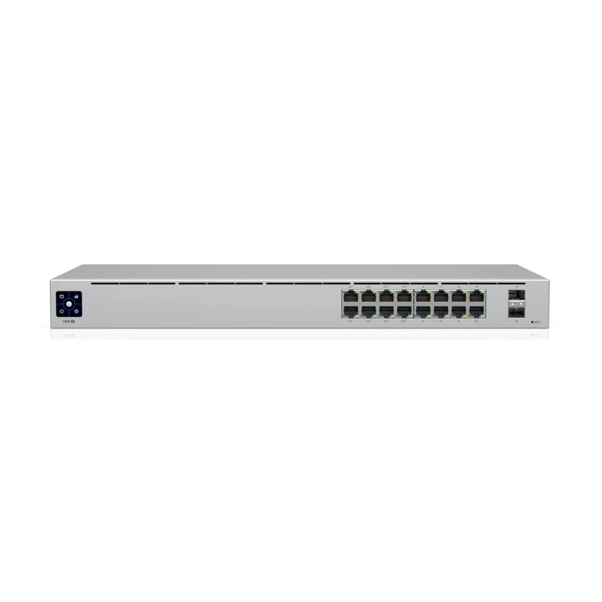 Ubiquiti USW-16-POE 16-Port 802.3at PoE Gigabit Gen2 Switch with SFP
