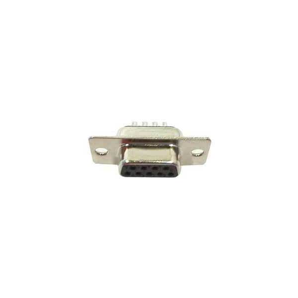 9 Pin Solder Type D-Sub Connector (Female)
