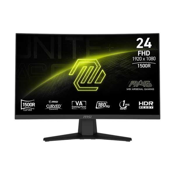 218-msi-mag-244c-24-curved-gaming-monitor-180hz-1ms-fhd-adaptive-sync-1.jpg MSI MAG 244C 24" Curved Gaming Monitor | 180Hz | 1ms | FHD | Adaptive Sync