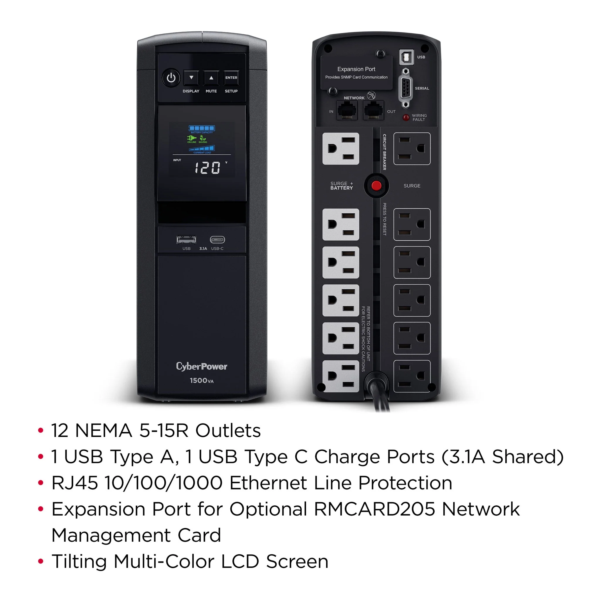 CyberPower PFC Sinewave 1500VA UPS