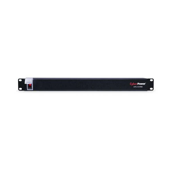 CyberPower CPS1215RM Surge Protector, 120V/15A, 10 Outlets, 15ft Power Cord, 1U Rackmount