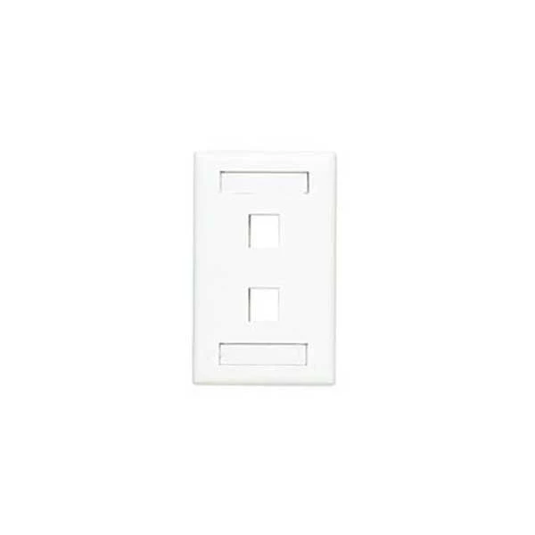 2210-wavenet-fpw2pwh-s-2-port-single-gang-keystone-wallplate-with-labeling-windows-white-1.webp Wavenet FPW2PWH-S 2 Port Single Gang Keystone Wallplate with Labeling Windows - White