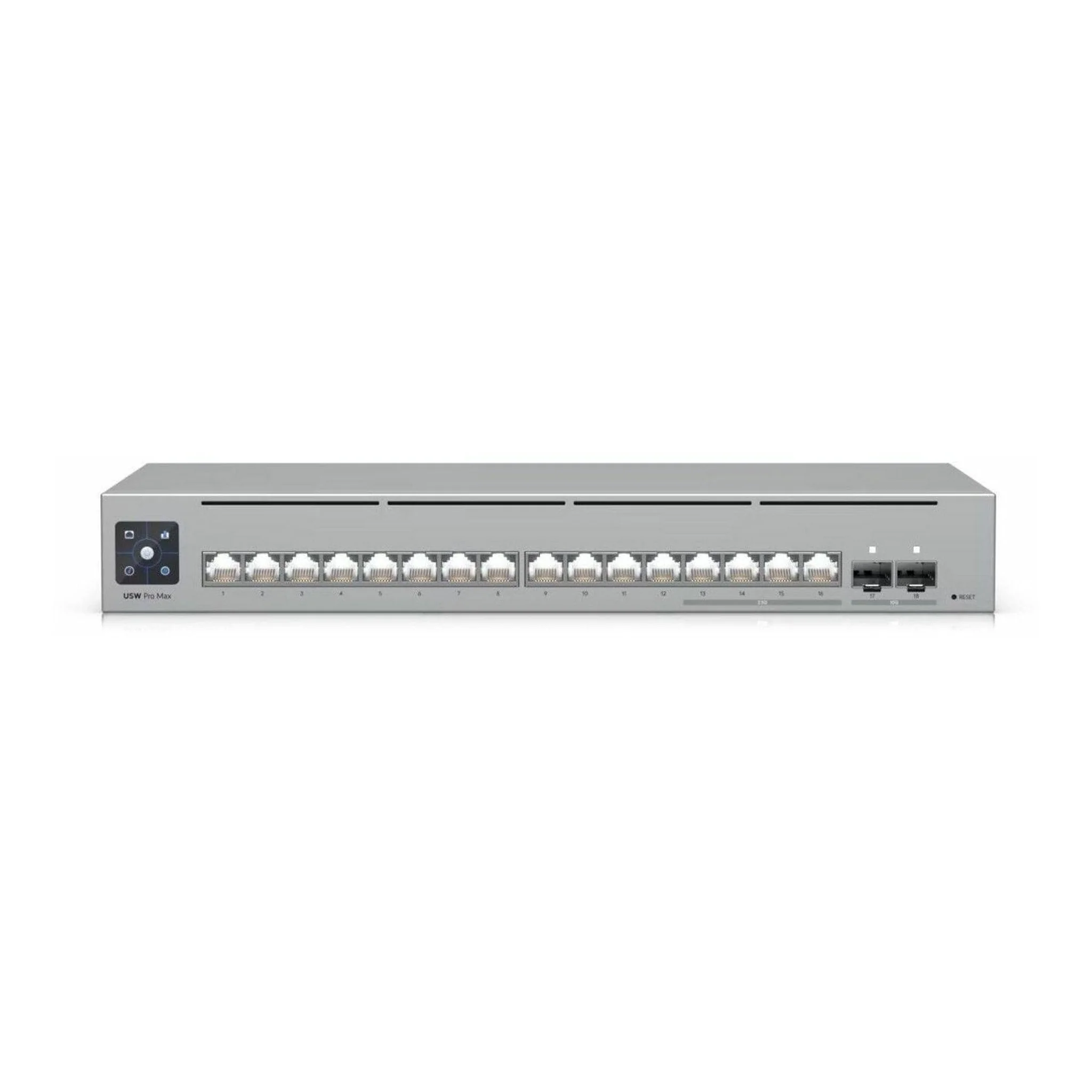 Ubiquiti USW-PRO-MAX-16-POE 16-Port Pro Max PoE 2.5G/1G Managed Layer 3 Network Switch